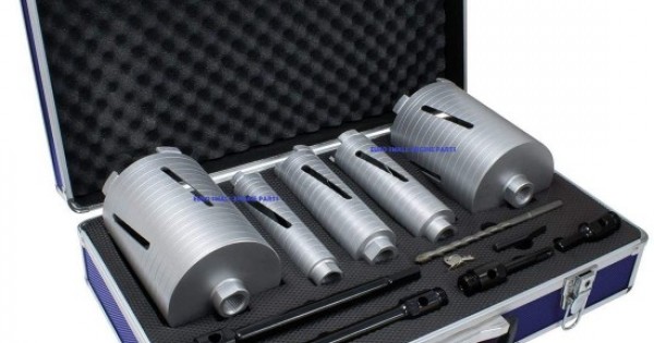 Mexco DCX90 11 Piece Diamond Core Drill Set